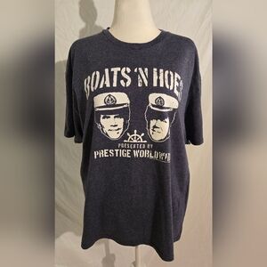 Boats Ń Hoes Prestige Worldwide Dark Blue  Graphic Tee